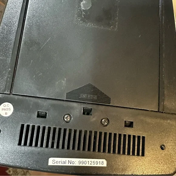 Portable Black TV Radio Combo